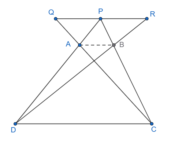 תרשים הבעיה: Q,P,R,A,B,D,C